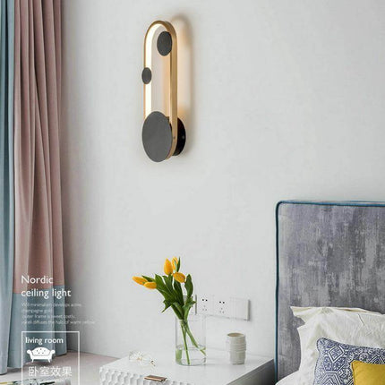 Modern Led Creative Nordic Earthly Wall Lamp