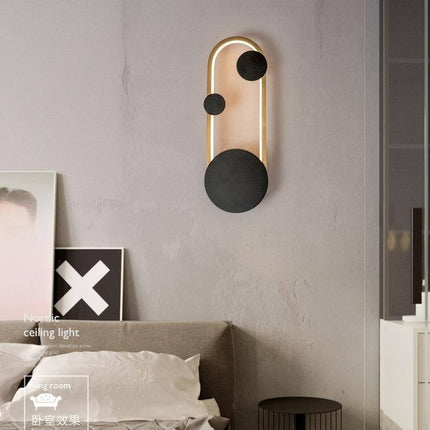 Modern Led Creative Nordic Earthly Wall Lamp