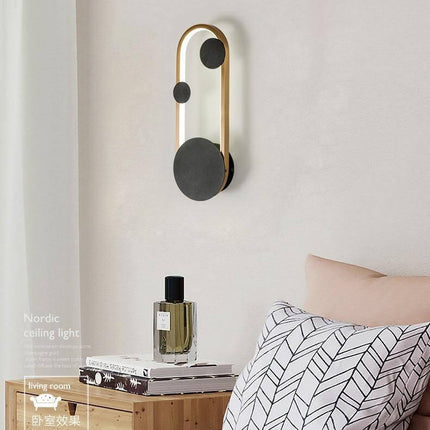 Modern Led Creative Nordic Earthly Wall Lamp