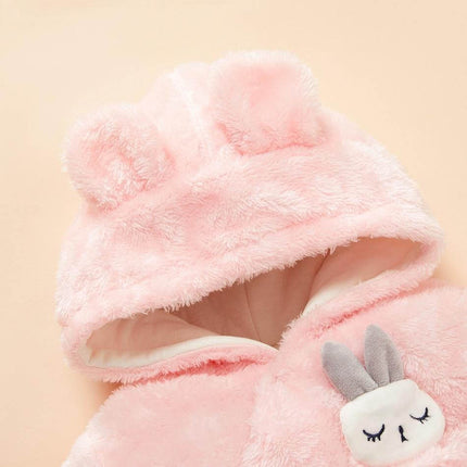 Cute Rabbit Ear Baby Onesie