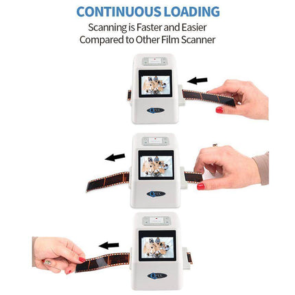Portable Smart Digital Film Slide Scanner