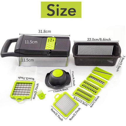 6 Blades Veggie Fruit Slicer with Box