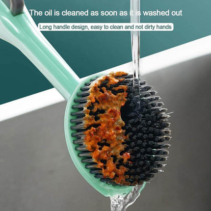 Multifunctional Kitchen Dish Soap Dispensing Brush