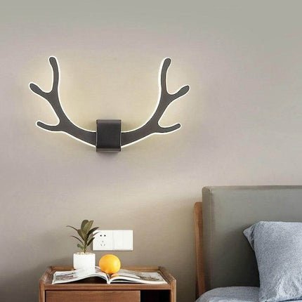 Creative Deer Antler Wall Lamp with Motion Sensor