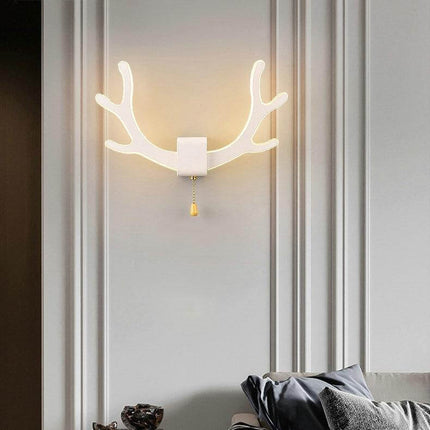 Creative Deer Antler Wall Lamp with Motion Sensor