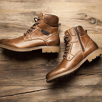 Fashion Vintage Style Male Winter Boots