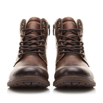 Fashion Vintage Style Male Winter Boots