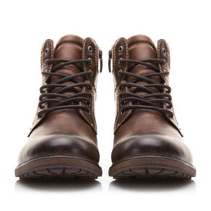 Fashion Vintage Style Male Winter Boots