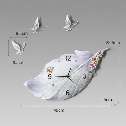 Nordic Wind Art Wall Clock