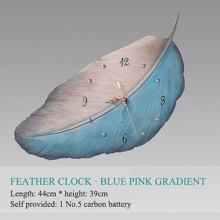 Nordic Wind Art Wall Clock