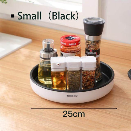 360° Rotating Tray Seasoning Bottle Organizer