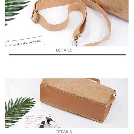 Women Kraft Paper Handbag and Shoulder Bag