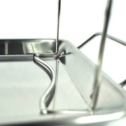 Stainless Steel Chicken Wing Rack