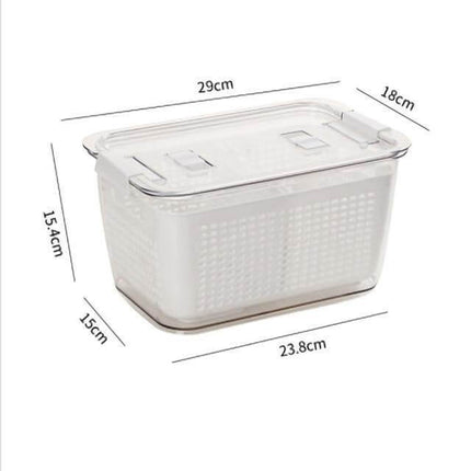 Space Saver Fridge Storage Container Organizers