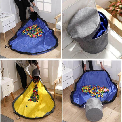 Portable Toy Easy Clean-up Storage Organizer Bag