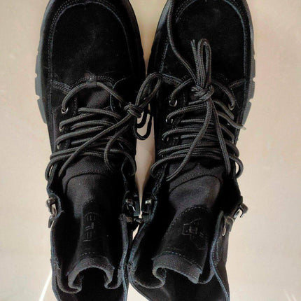 Tactical Cowhide Leather Camping Boots