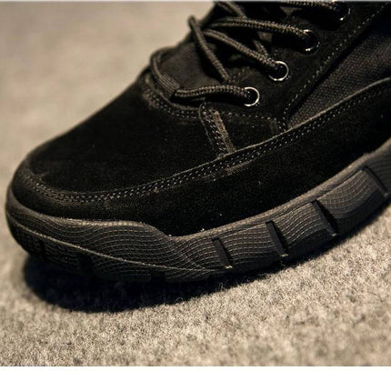 Tactical Cowhide Leather Camping Boots