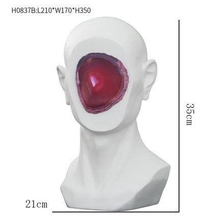 Modern Nordic Abstract Man Sculpture