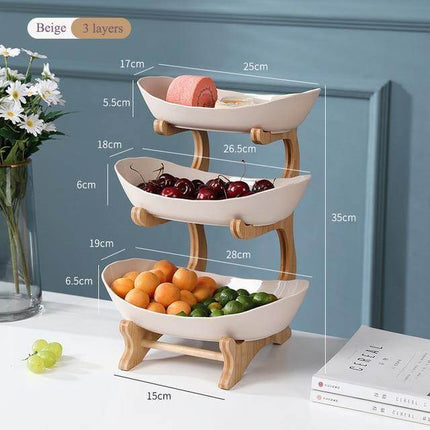 Nordic Food Rack Organizer