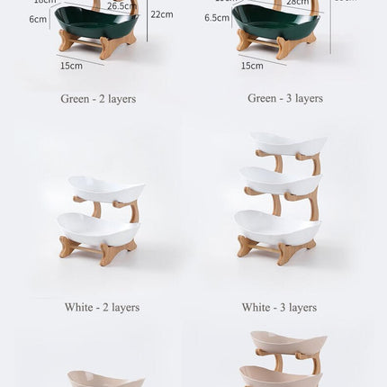 Nordic Food Rack Organizer