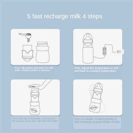 USB-Powered Baby Bottle Warmer