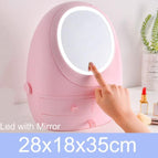 Capsule Box Pink with LED Mirror