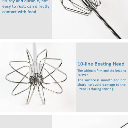 Stainless Steel Easy Stirrer Whisk