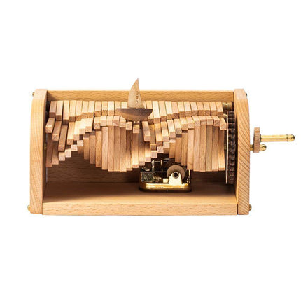 DIY Wooden Puzzle Model Music Box Kit