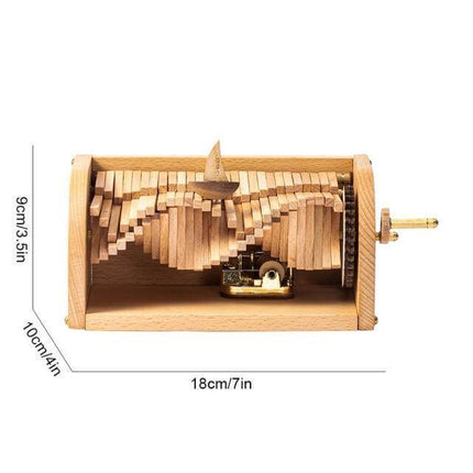 DIY Wooden Puzzle Model Music Box Kit