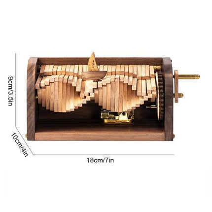 DIY Wooden Puzzle Model Music Box Kit