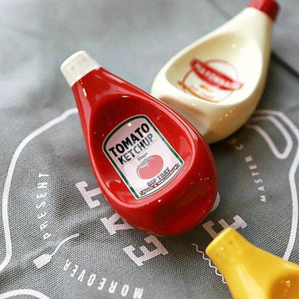 Ceramic Sauce Bottle Plate