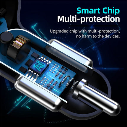 4-Port USB Car Quick Charge