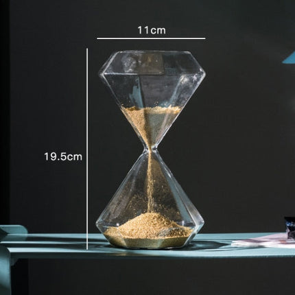 Nordic Art Creative Geometric Hourglass