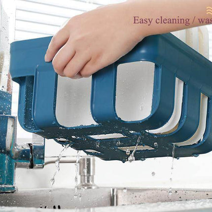 Wall-Mounted Space Saving Kitchen Organizer