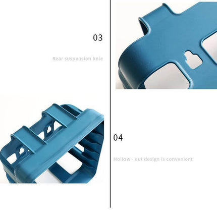 Wall-Mounted Space Saving Kitchen Organizer