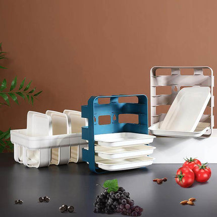 Wall-Mounted Space Saving Kitchen Organizer