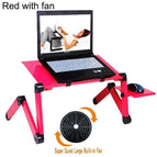 Red with One Fan