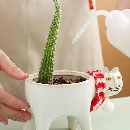 Lovely Ceramic Cat Plant Vase