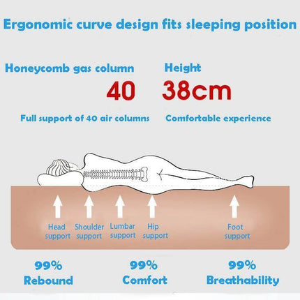 Portable Inflatable Double Air Bed Mattress