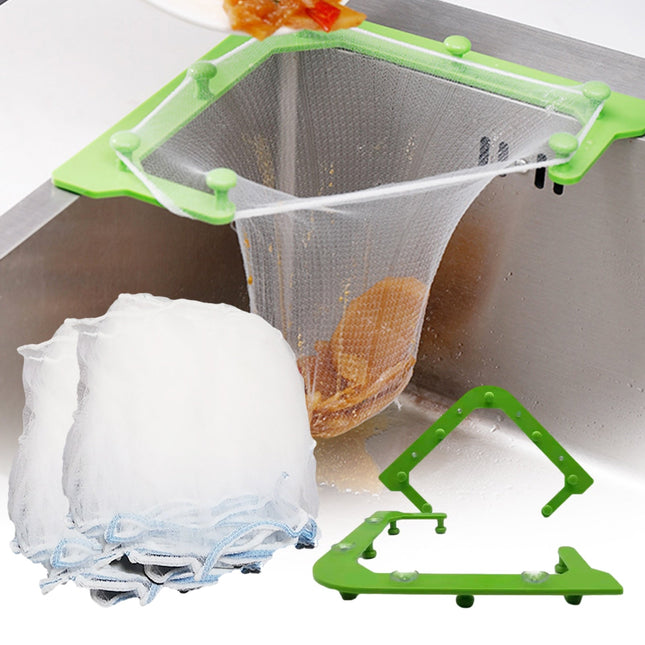 Kitchen Sink Corner Drainer Filter