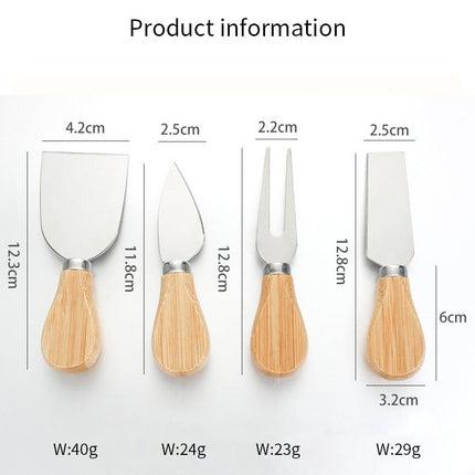 Wooden Bamboo Cutting Board Set