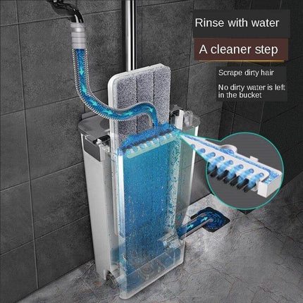 Easy Clean No Hand Dry Wet Lazy Mop