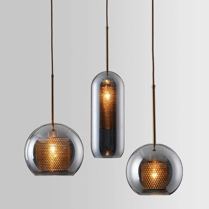 Elegant Honeycomb Bulb Pendant Lights