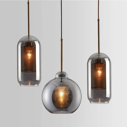 Elegant Honeycomb Bulb Pendant Lights