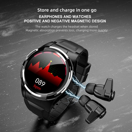 Touch Screen Earphones Sport Smartwatch