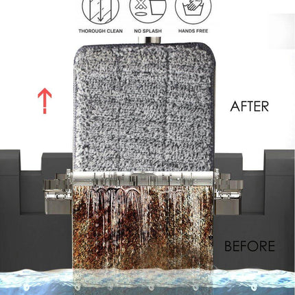 Flat Reusable Microfiber Washable Mop