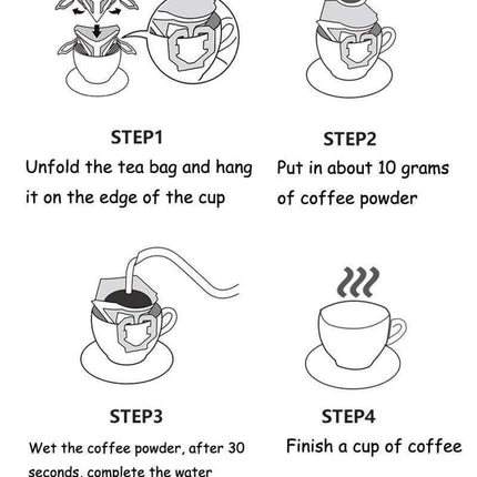 Single Cup Drip Coffee Papers