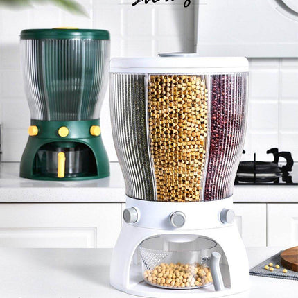 Rotatable Multifunctional Grain Storage Organizer