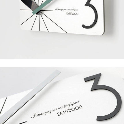 Novelty Creative Silent Art Wall Clock