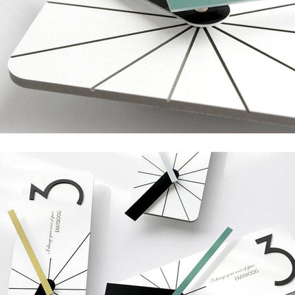 Novelty Creative Silent Art Wall Clock
